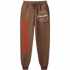 Unisex Winter Sets <b>Cargo</b> <b>Jogging</b> Sweatpants Plus Size Lightweight Customizable Printed Logo Eco-Friendly Quick Dry Breathable - Product Image 1