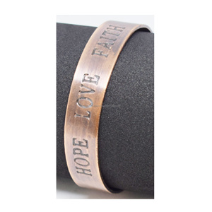 Vintage 1990 Colorado Family Gifts Gold PVD Plated Round Roman Number 7mm Hexagon Gold Finish <b>boho</b> Holi cuff <b>bracelet</b> Jewelry - Product Image 3