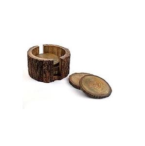 El mejor posavasos de té de madera de acacia redondo hecho a mano, fabricante personalizado, proveedor India, exportador al por mayor, alfombrillas, categoría de producto - Product Image 1