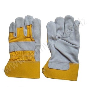 Gants de travail en cuir de vache, imperméable, OEM, combinaisons de feu, soudage, résistants à la chaleur, pièces - Product Image 6