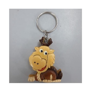 LLavero de animal de madera, llavero tallado de madera para regalo, venta al por mayor - Product Image 2