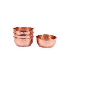 Cuenco martillado de cobre, cuenco para servir aperitivos y frutas pulido brillante a bajo precio para un tamaño personalizado - Product Image 1