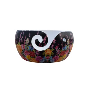 Tazón de ganchillo Vintage hecho a mano de 5,5x3 pulgadas, cuenco de hilo de esmalte de aluminio sólido, cuencos de mesa de cocina ecológicos clásicos - Product Image 2