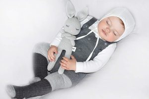 Jouet en peluche pour bébé en crochet à genoux, artisanat vietnamien, avec couleur et taille personnalisées pour les enfants de 0 à 24 mois - Product Image 6