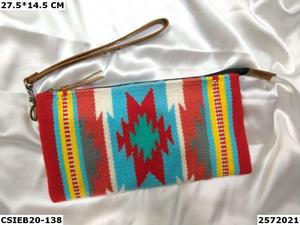 Pochette de soirée élégante en coton Dari tissé à la main Craftstages International 27,5x14,5 CM - Product Image 2