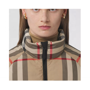 Veste matelassée pour femme - Tissu tissé uni respirant, imperméable et coupe-vent, finition personnalisée, logo disponible en gros - Product Image 6