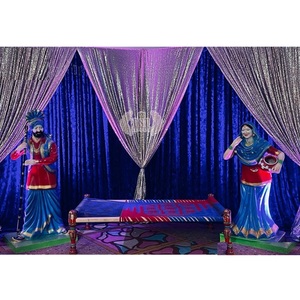 Punjabi-estatua de función de boda para decoración, Jatt, Punjabi, estatua de boda, Punjabi, estatua Cultural para boda - Product Image 1