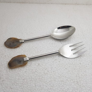 Ensemble de couverts en acier inoxydable très poli fabricant et exportateur de décoration de table de fête de mariage utilisé dernier modèle - Product Image 2