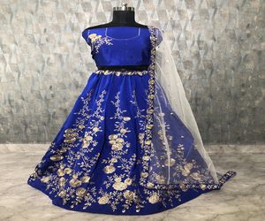 Ropa informal Georgette bordado con piedra trabajo lehenga choli con dupatta ropa de boda precio al por mayor Ropa Étnica apparelgarment - Product Image 3