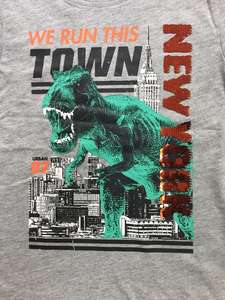 Lots de vêtements en surplus : T-shirts décontractés à manches longues en coton à col rond imprimés pour garçons et enfants, marques originales, stock du Bangladesh - Product Image 4