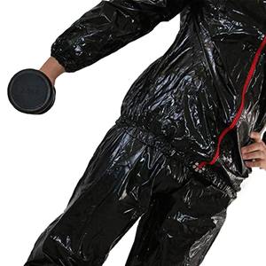 Men's & Women's Gym Workout Weight Loss <b>Sauna</b> <b>Suit</b> Fitness Exercise PVC Sweat <b>Sauna</b> Clothes - Product Image 2