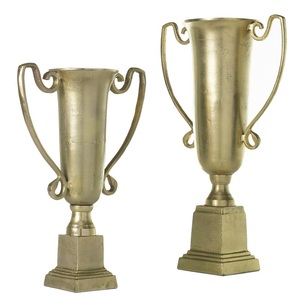 Florero de Metal de lujo para fiesta, florero decorativo hecho a mano de lujo, Económico - Product Image 3