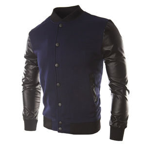 2021 hommes haute qualité laine sport veste élégant coupe ajustée Baseball gilet à la mode Letterman Design fourrure hiver essentiels - Product Image 4