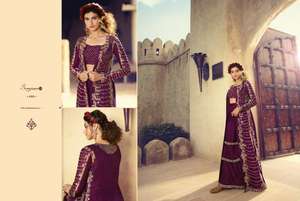 Filtres en soie avec pierres brodées, vêtements de fête, bureau, travail indien, prêt à porter, prix en gros, nouvelle collection, 2020 - Product Image 2