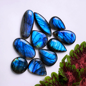 Amlongueur — cabochon de perle en cristal labradorite, vente en gros de cristaux, pierre, prix mignon animal mignon, en résine - Product Image 2