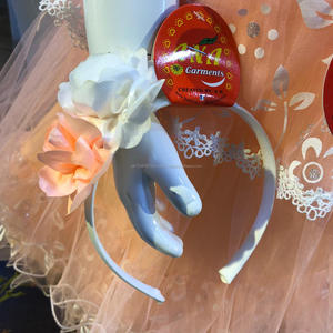 Nylon In Frock Với Hairband Tốt Nhất Pakistan Thiết Kế Với Chất Lượng Tốt Đẹp Bé Gái Fancy Thiết Kế Đảng Wear Dresses - Product Image 5