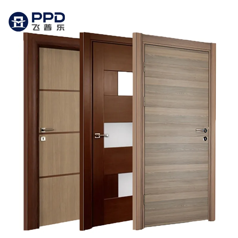 Phipulo 2020 Design Moderno di Stile India Prezzo Più Poco Costoso di Teak di Legno Principale Porte di Design