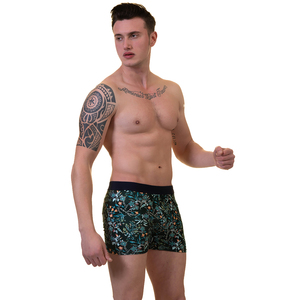 Calzoncillos Boxer Natural Feelings para Hombre, Ropa Interior Masculina, Paquete de Algodón Suave, Abertura Frontal, Pierna Larga - Product Image 3