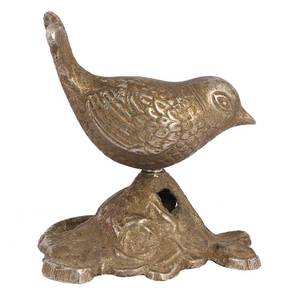 Estatuilla antigua hecha a mano estatua de latón Wren Branch Show con esculturas artísticas piezas de declaración artículos de regalo de decoración - Product Image 3