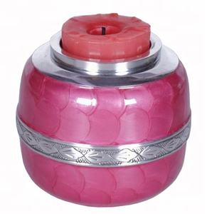 Urna Conmemorativa de Metal Estilo Americano, Color Rosa, Personalizable, para Cenizas Funerarias de Adultos, Duradera - Product Image 1