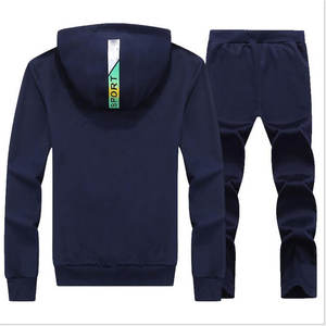 Survêtement pour hommes, ensemble élégant et personnalisé, à coupe Slim, vente en gros, 2020/ 2021 - Product Image 4