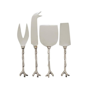 Juego de 4 cubiertos de acero inoxidable, set de cubertería dorada de lujo para restaurante, venta al por mayor, el más vendido - Product Image 1