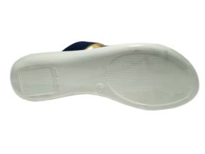 Flat Designer Crossed Strap Slipper <b>For</b> Outing And All Season <b>Ladies</b> Wear - Product Image 3