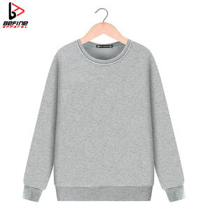 2024 haute qualité personnalisé blanc épais poids lourd 500 GSM polaire col rond Sublimation brodé pull sweat pour hommes - Product Image 3