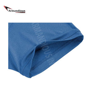 Camisetas Polo de golf informales de secado rápido para hombre, logotipo personalizado, manga corta, Camiseta deportiva de verano, conjunto con estampado de tela - Product Image 5