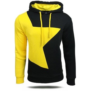 Sweat-shirts d'hiver pour hommes, coupe ample, motif uni, 100% polyester polaire, impression numérique - Product Image 4