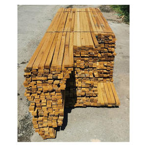 Madera de Melantai de madera dura maciza en color amarillo rojo natural Estilo de diseño industrial-Producto de madera - Product Image 1