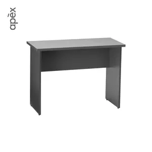 工厂价格标准家具模块化办公边桌小型木制办公桌，带办公室工作站的谦虚面板