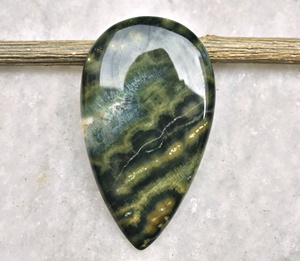 Gemas de jaspe para joyería, cabujones de jaspe de mar de alta calidad con forma personalizada, tamaño de exportación a granel - Product Image 3