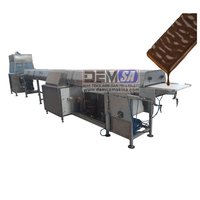 Machine de revêtement du chocolat (enveloppe) avec Tunnel de refroidissement, noir