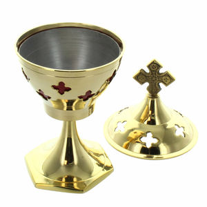 Encensoir en laiton Vintage, couleur or, pour église catholique, meilleure vente - Product Image 1