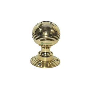 Un-lacquered <b>Brass</b> Bloxwich Door <b>Knobs</b> Elegant Gold Polished <b>Knobs</b> Handcrafted Metal <b>Knobs</b> Wholesale Bulk India Manufacturer - Product Image 1