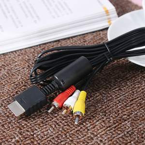 Câble composite <span class=keywords><strong>AV</strong></span> vers RCA de 1,8 m pour Sony Playstation PS2, PS3 et PSX, câbles et connecteurs pour ordinateur PlayStation - Product Image 5