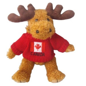 Peluche de Alce Rojo Canadiense de Peluche Súper Corto Ecológico Más Vendido - Product Image 1