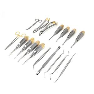 ชุดเครื่องมือทันตกรรมคีมทันตแพทย์เครื่องมือระดับมืออาชีพจากสเตนเลสสตีล - Product Image 1