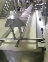 Nouvelle table de tri manuelle de type convoyeur NUTMAKSAN NUT-TC en acier inoxydable 304, PVC de qualité alimentaire, pour usine de fabrication