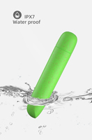 Odeco Leistungsstarker Geschwindigkeits-Vibrator für Erwachsene, Vagina- und Klitoris-Stimulator, Mini Bunter Kugelförmiger Vibrator