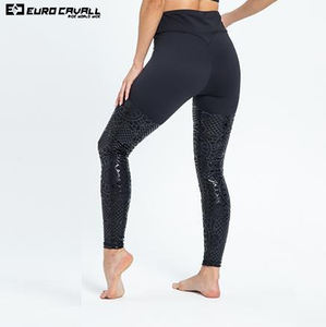 Negro transpirable señoras 75% Nylon 25% Spandex antideslizante montar Jodhpur pantalones Leggings Color personalizable de alta calidad para - Product Image 2