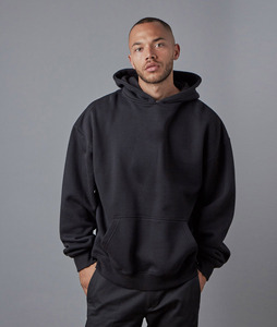 Sweat-shirt à capuche athlétique brodé pour hommes, personnalisé, gris, vierge et uni, vêtements de sport, - Product Image 6