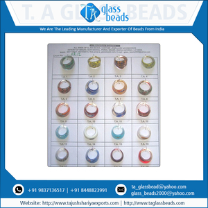 Nouveau fabricant de bagues en verre à motif floral - Product Image 2