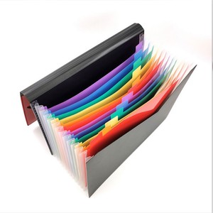 Trình Sắp Xếp Tệp Kích Thước A4 Mở Rộng Thư Mục Lưu Trữ Accordion Và Nhãn Màu Cầu Vồng Hộp Tài Liệu Để Lưu Trữ Giấy Và Tệp - Product Image 3