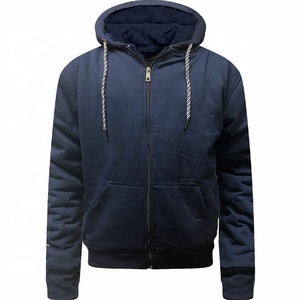 Winter Season Men's Long Sleeve <b>Zip</b>-<b>Up</b> Hoodie Fleece Fabric Eco-Friendly Windproof PIHA SPORTS Brand - Product Image 5