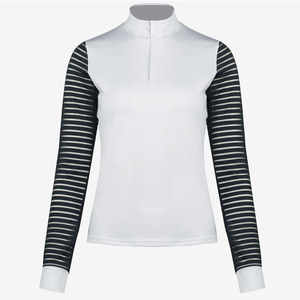 Shemax 2024 OEM แฟชั่นใหม่ผลิตในปากีสถานคุณภาพสูงขี่ม้าผู้หญิงแขนยาวเสื้อพร้อมแขนตาข่าย - Product Image 3