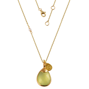 จี้อัญมณี925S ชุบทองแบบคลาสสิก - Product Image 2