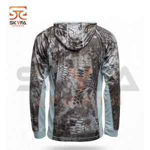 Maillot de pêche à l'achigan imprimé par Sublimation, matériau pur, créez votre propre maillot de pêche de tournoi sur mesure - Product Image 3