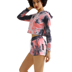 กางเกงขาสั้นมีฮู้ดขนแกะสำหรับผู้หญิง,กางเกงขาสั้นแฟชั่นสีน้ำเงินสำหรับจำหน่าย - Product Image 3